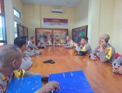 Polres Banggai Gelar Anev Tingkatkan Kinerja Satgas OMP Tinombala