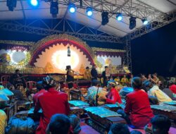 Desa Tamansari Due Cerito Masih Dengan Motto ” Muda Berkarya Desa Sejahtera” Gebyar Wayang Kulit HUT RI ke 79
