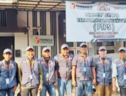 Panwascam Sepatan Bersama Satpol-PP Adakan Penertiban Gambar Cagub dan Cabup se Kabupaten Tangerang