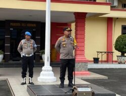 Jelang Tahapan Kampanye 2024, Polresta Deli Serdang Gelar Apel Operasi Mantap Praja