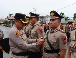 1 Kasat Binmas Dan 4 Kapolsek Jajaran Polresta Deli Serdang Dimutasi