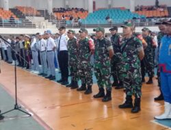 Kegiatan perlombaan PBB di stadion Laga Satria dalam rangka merebutkan Piala Panglima TNI di wilayah Kab. Bogor.