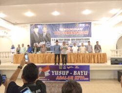 Paslon AYS-BSA Gelar Pengukuhan Tim Pemenangan Kabupaten Deliserdang di Tanjung Morawa