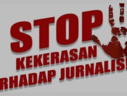 Rasa Empati Sesama Wartawan, Adakan Aksi Damai Dan Solidaritas Korban OTT Kejari Pangkalpinang 