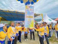 Jalan Sehat Meriahkan HUT ke-12 Luwuk Selatan: Momentum Pembangunan dan Pemberdayaan