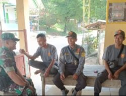 Babinsa Koramil 0621-23 PP, Serka Dede Sulaeman Giat Laksanakan KOMSOS di Wilayah Binaannya