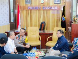 Kunjungi Polres Banggai, KPU Banggai Bahas Jambore Election KPU RI 2024