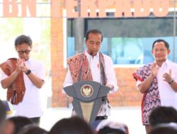 Resmikan 7 PLBN Secara Serentak, Mendagri Dampingi Presiden Jokowi
