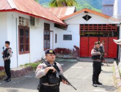 Tingkatkan Kewaspadaan Selama Pilkada Serentak, Polres Banggai Gelar Sispam Mako