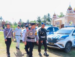 Kapolres Banggai Pimpin Apel Pasukan Operasi Zebra Tinombala 2024