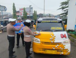 Polresta Deli Serdang Gelar Giat Sosialisasi Ops Zebra Toba 2024