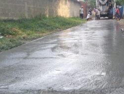 Pemdes Mekarsari Giat Melaksanakan Betonisasi Dengan Dana Infrastruktur  Sami Sade Anggaran 2024