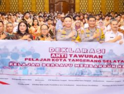 Cegah Tawuran Pelajar, Tangerang Selatan Luncurkan Program “CETAR”