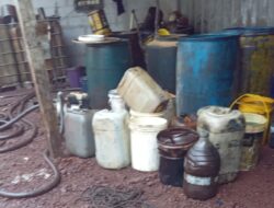 Penyulingan Oli lLegal Dijalan Raya Curug Mekar Jaya Tangerang, Terkesan Kebal Hukum