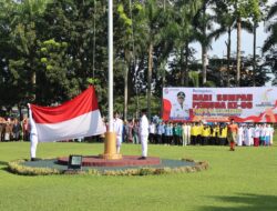 Kapolresta Hadiri Upacara Peringatan Sumpah Pemuda Ke 96 di Pemkab Deli Serdang