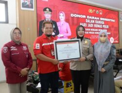 Hari Jadi Humas Polri Ke 73, Polres Bogor Laksanakan Donor Darah Serentak