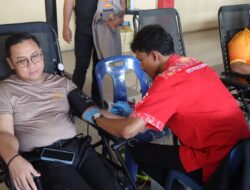 Polresta Deli Serdang Gelar Donor Darah Peringati HUT Humas Polri Ke 73