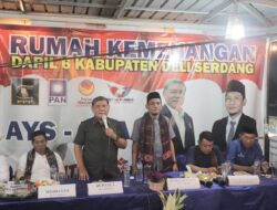 Pilkada Deliserdang:  Paslon AYS- BSA Resmikan Posko Pemenangan Dapil VI Percut Sei Tuan