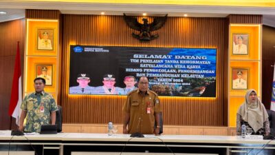 Tinjau Program Inovatif Kota Bitung, Buat Penerima Satyalancana Wira Karya