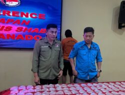Polresta Manado Ungkap Kasus Sabu, 2 Tersangka dan Barang Bukti 151 Gram Diamankan