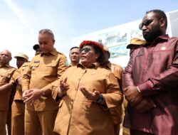Wamendagri Ribka Tinjau Kawasan Inti Pusat Pemerintahan Papua Pegunungan