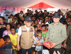 Peduli, Anggota Korpri Kemendagri Hadir di Bencana Erupsi Gunung Lewotobi Laki-Laki Flores Timur