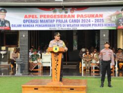 642 Personel Polres Kendal Siap Kawal Pemungutan Suara Pilkada 2024