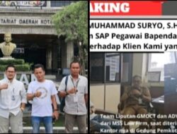 Advokat Muhammad Suryo Akan Polisikan SAP Pegawai Bapenda Kota Semarang Atas Fitnah