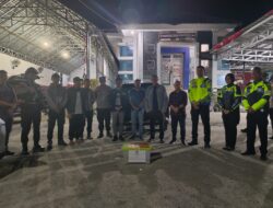 Kapolres Banggai Kawal Pengiriman Hasil Rekapitulasi Suara ke KPU Sulteng