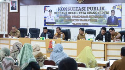 Konsultasi Publik, Penting Penyusunan Dokumen Perencanaan RDTR