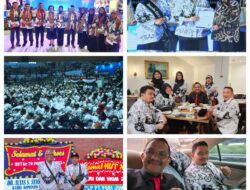 Pengurus PGRI Sumut Hadiri Puncak Peringatan HUT ke-79 PGRI dan HGN 2024