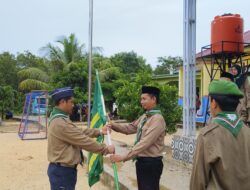 Kwarda Pandu Hizbul Whatan Kab. Bangka Selatan Ikuti Kemah Akbar di Bangka Barat