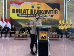 Jelang Nataru, Senkom Mitra Polri Jatim Gelar Diklat Harkamtib