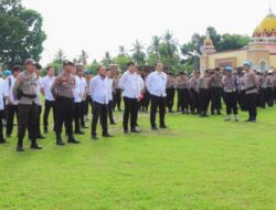 Cegah Penyalahgunaan, 48 Pucuk Senpi dari Anggota Polres Banggai Ditarik