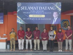 Wamen Impas Kunjungi Lapas Wonosari, Sampaikan Ini. Kabapas Surakarta : Terima Kasih Arahannya, Semoga Bermanfaat Bagi Bapas Surakarta