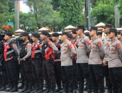 Polres Bogor Gelar Apel Gabungan Kesiapan Pengamanan Malam Natal 2024