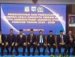 Ketua FWJI Korwil Jakarta Utara, Sogi Sasmita,  apresiasi  pengukuhan Radian Azhar sebagai  Dewan Kota Jakarta Utara