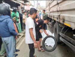 Ditabrak Truk, Pengendara Motor Tewas di Tempat