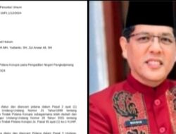 H.Marwan Sampaikan Nota Keberatan, Sidang Perkara Pemanfaatan Hutan PT.NKI di Desa Kotawaringin 