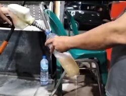 Heboh, SPBU 14.214.234 Aek Kanopan Diduga Jual BBM Jenis Pertalite Bercampur Air