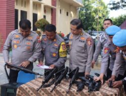 Tim Itwasum Polri Lakukan Monev Ketahanan Pangan dan Senpi di Polda Sulteng