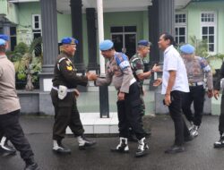 Tingkatkan Sinergitas, Sie Propam Polresta Deli Serdang Silaturahmi ke Sub Denpom 1/1-3 Lubuk Pakam
