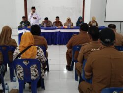 Polsek Biru Biru Polresta Deli Serdang Hadiri Rembuk Stunting di Aula Kecamatan
