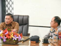 Kapolres Tapteng Lakukan Kunker Perdana di Kantor Bupati