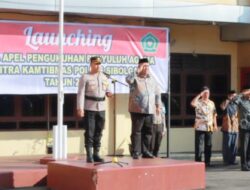 Launching Penyuluhan Agama, Polres Sibolga Tingkatkan Kerukunan