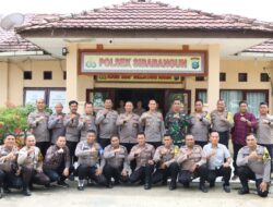 Kapolres Tapteng Dorong Pelayanan Prima di Polsek Sibabangun