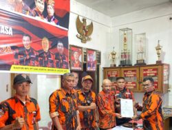 Andi Sitorus Pimpin PAC Pemuda Pancasila Kecamatan Tinggi Raja, Kabupaten Asahan.