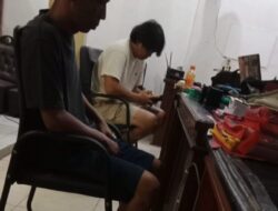 Tak Terima Dianaya Didepan Anak, DH Laporkan JF Ke Polres Belitung