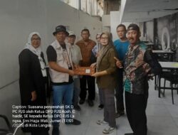 DPD PJS Aceh Serahkan SK Kepengurusan DPC Kota Langsa