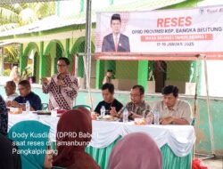 Gelar Reses, Dody Kusdian Tampung Aspirasi Warga Pangkalpinang